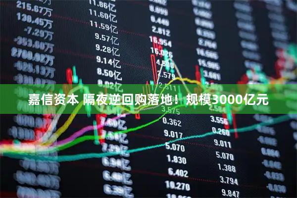 嘉信资本 隔夜逆回购落地！规模3000亿元