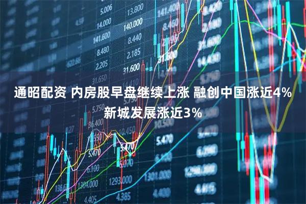 通昭配资 内房股早盘继续上涨 融创中国涨近4%新城发展涨近3%